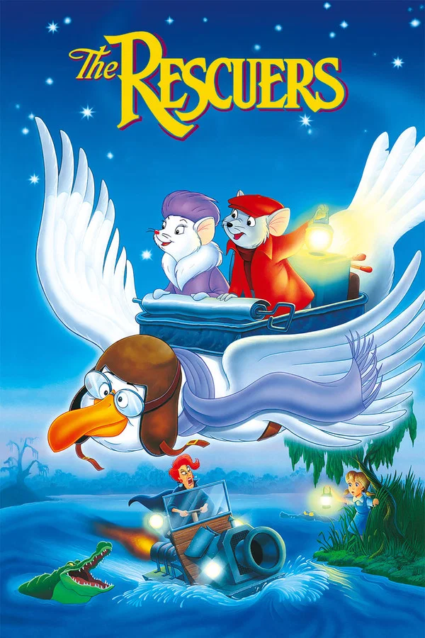 The Rescuers film frames